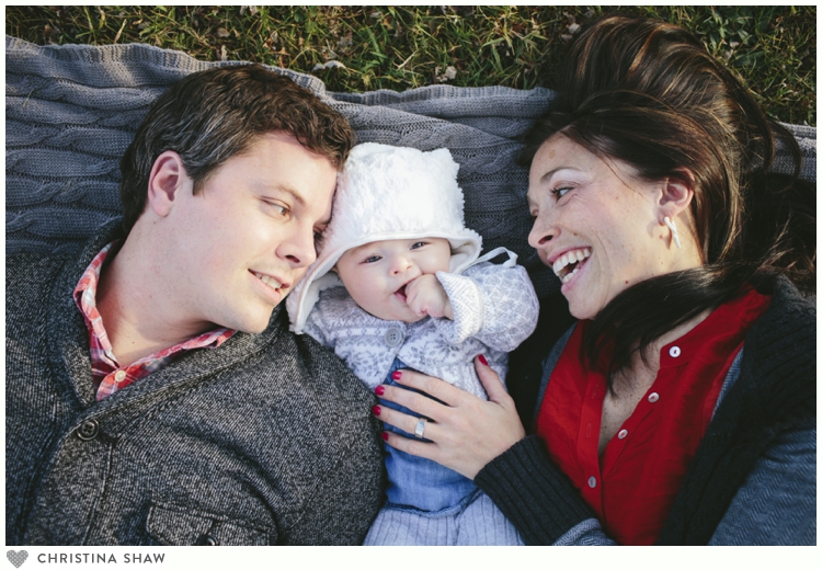 Jessica, Eric & Baby Mila, Knox Farms Family Portraits in East Aurora