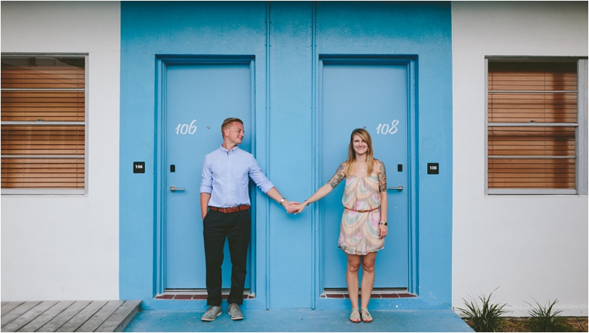 Post Card Inn St. Pete Beach Engagement Session