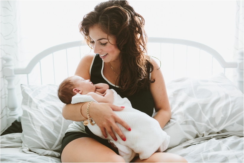 Buffalo Newborn Photographer In Home Session