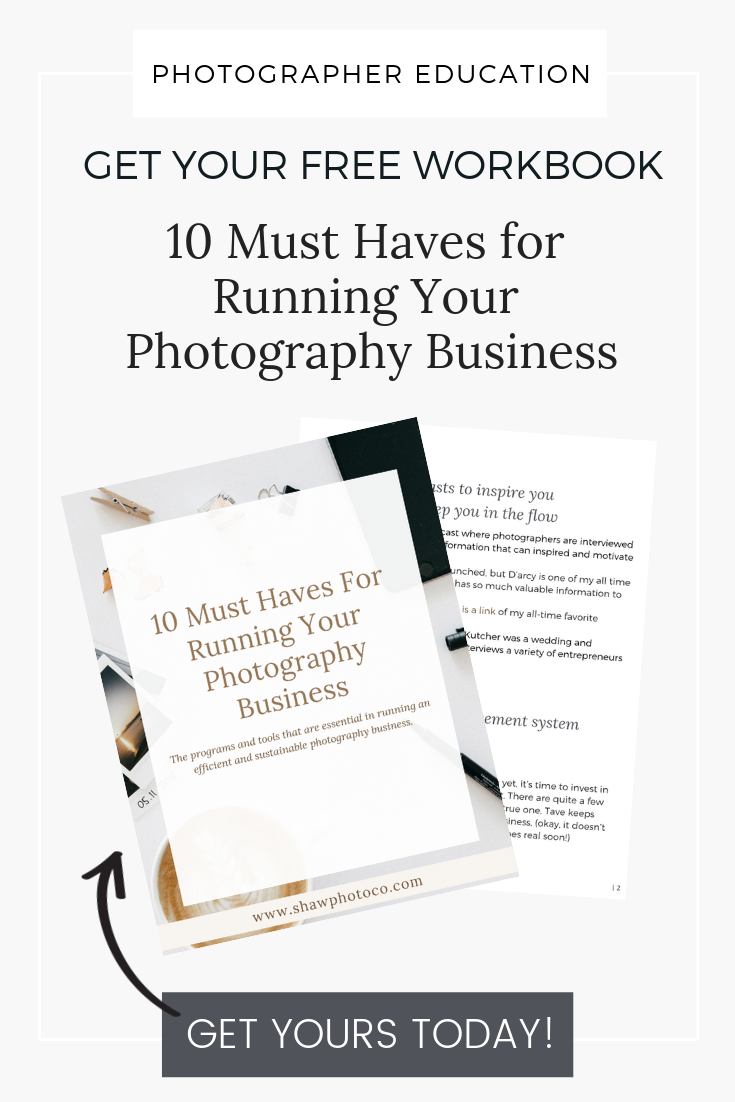 10 Must Haves For Running Your Photography Business