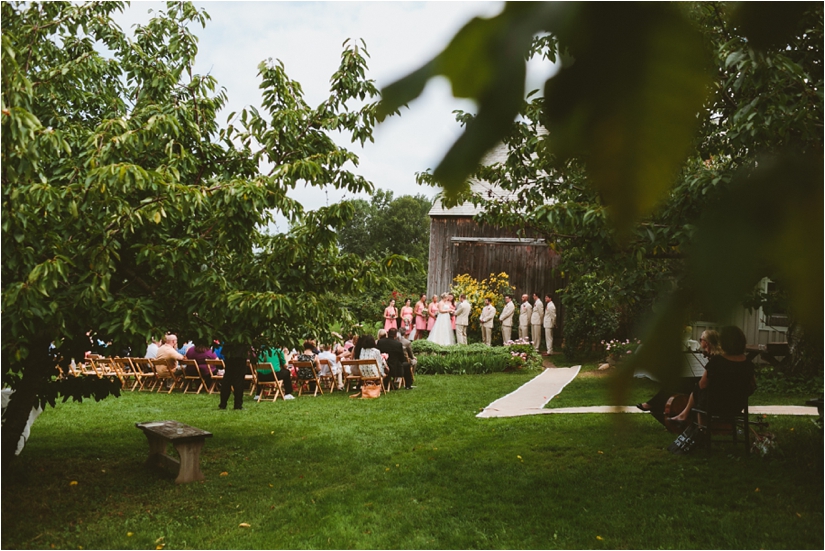 Wedding at Hurd Orchards Holly NY