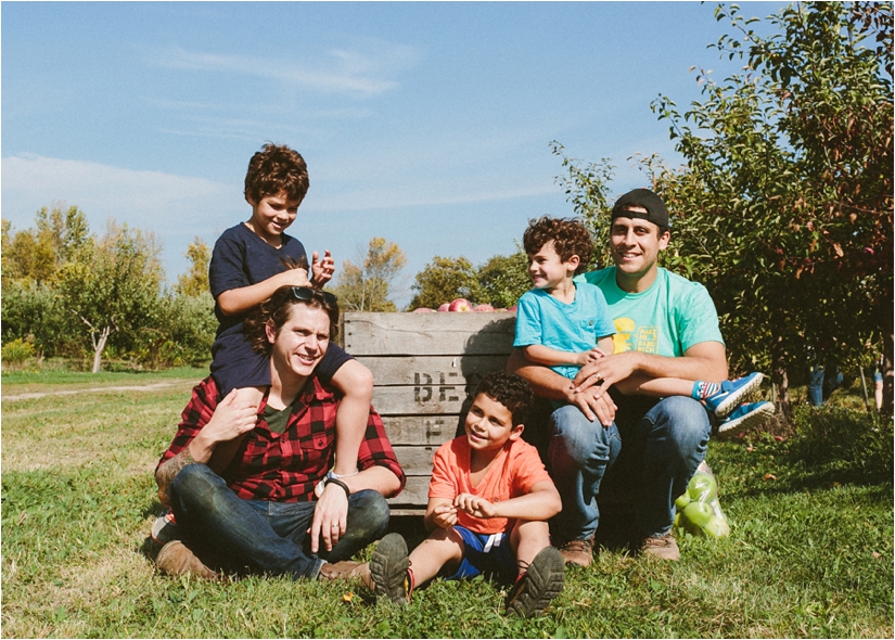 apple picking at becker farms