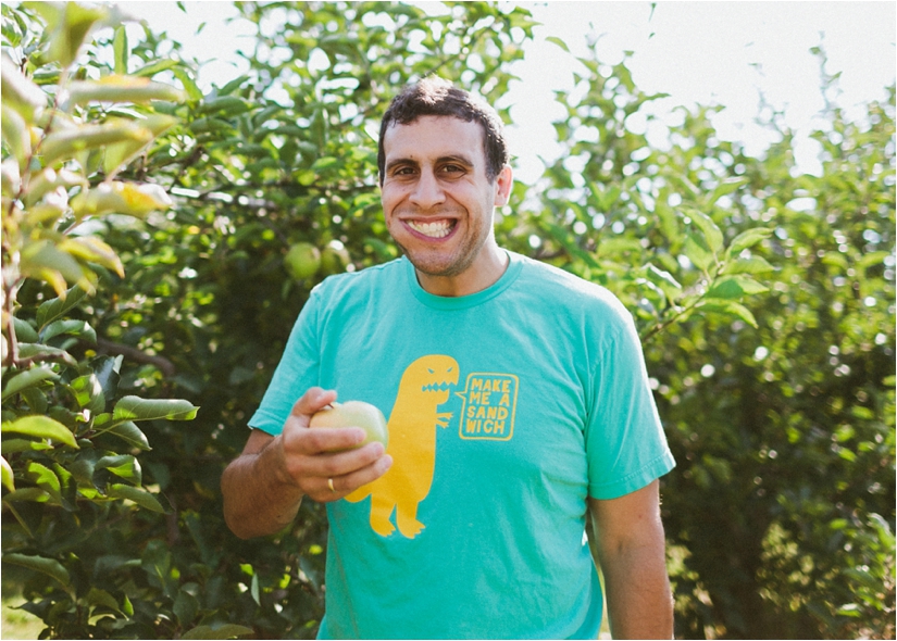 apple picking at becker farms