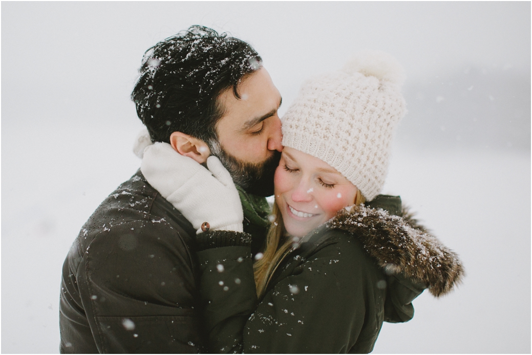 snowy engagement session buffalo wedding photographers winter engagement session at chestnut ridge park