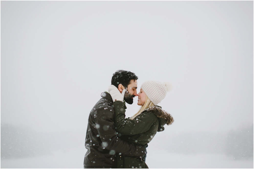 Carolyn & Daniel | Winter Engagement Session | Buffalo, NY