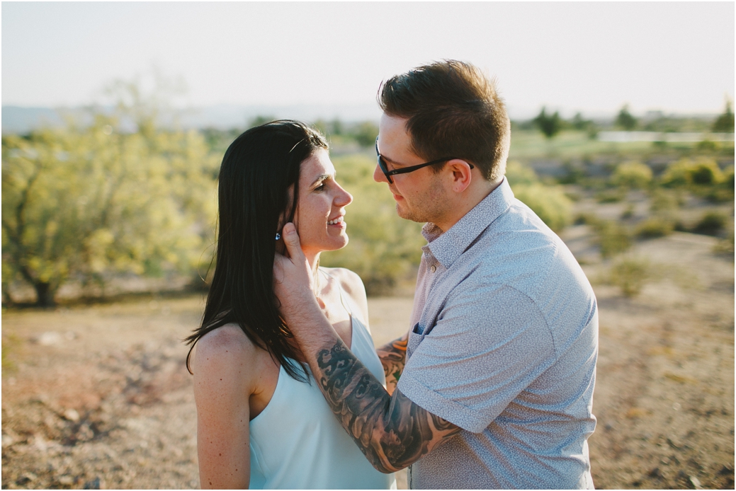 Engagement session in Scottsdale, AZ Papago Park