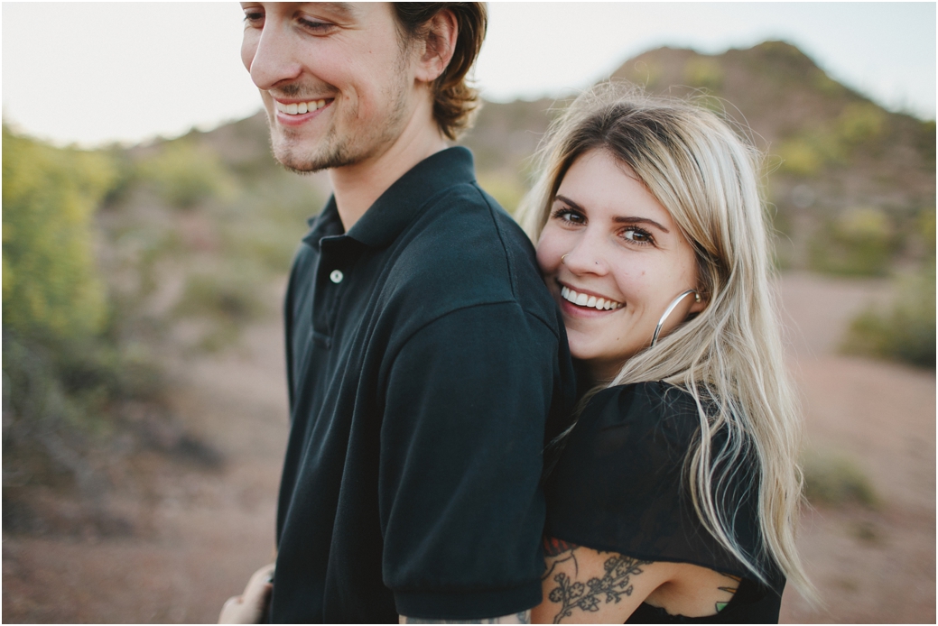 Scottsdale Wedding Photographer Engagement session at Papago Park