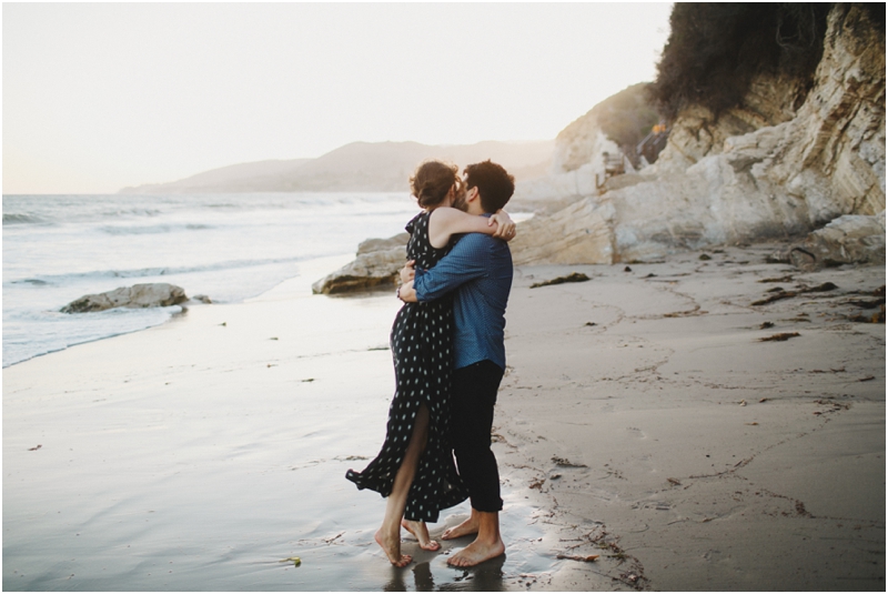 Reuben & Sabrina Engagement Session El Capitan State Beach, Santa Barbara, California