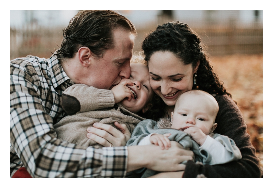 A Fall Evening Portland Maine Family Session