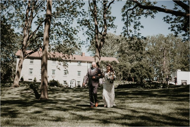 An Outdoor Wedding at Frog Pond Bed and Breakfast in Skaneateles, NY