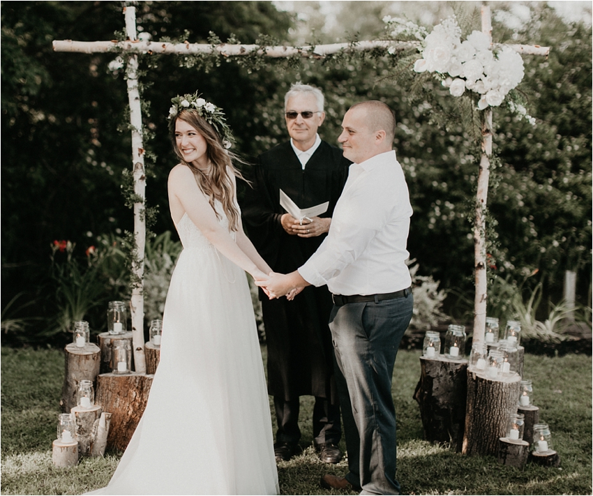 Intimate Backyard Wedding. Upstate New York Wedding Photographer. Shaw Photography Co. 