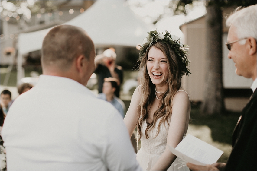 Intimate Backyard Wedding. Upstate New York Wedding Photographer. Shaw Photography Co. 