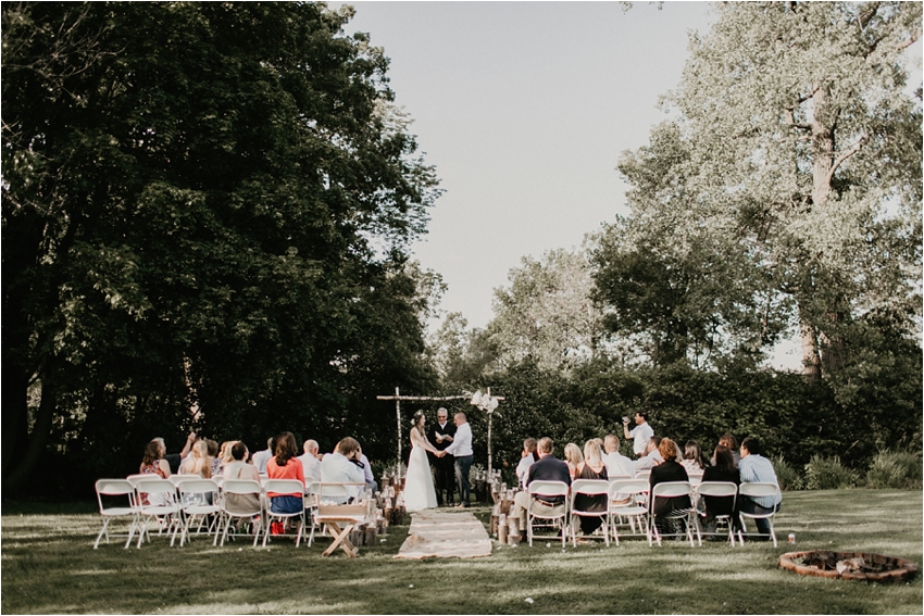 Intimate Backyard Wedding. Upstate New York Wedding Photographer. Shaw Photography Co. 