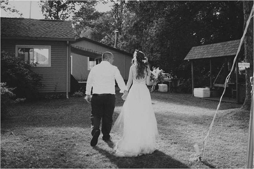 Intimate Backyard Wedding. Upstate New York Wedding Photographer. Shaw Photography Co. 