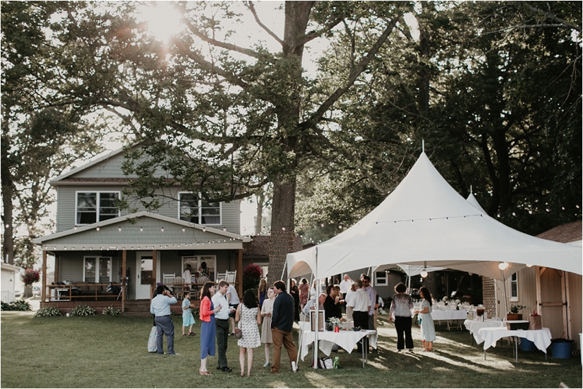 Intimate Backyard Wedding. Upstate New York Wedding Photographer. Shaw Photography Co. 