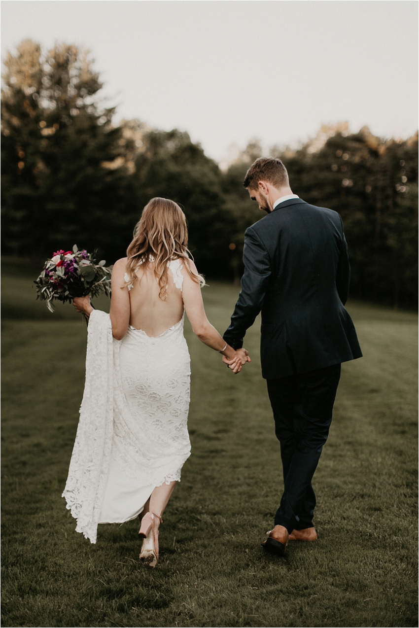 A beautiful, outdoor July wedding in Jamestown, NY