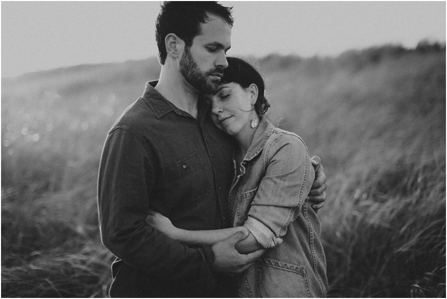 Engagement Session at Surfside Beach in Nantucket