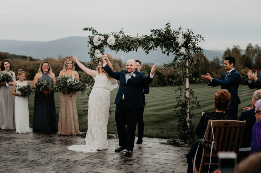 Outdoor Wedding at Hubbell Homestead in Bennington Vermont