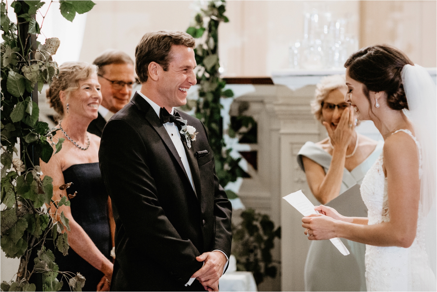 Fall Wedding  at the Manuscript Museum Asbury Hall 