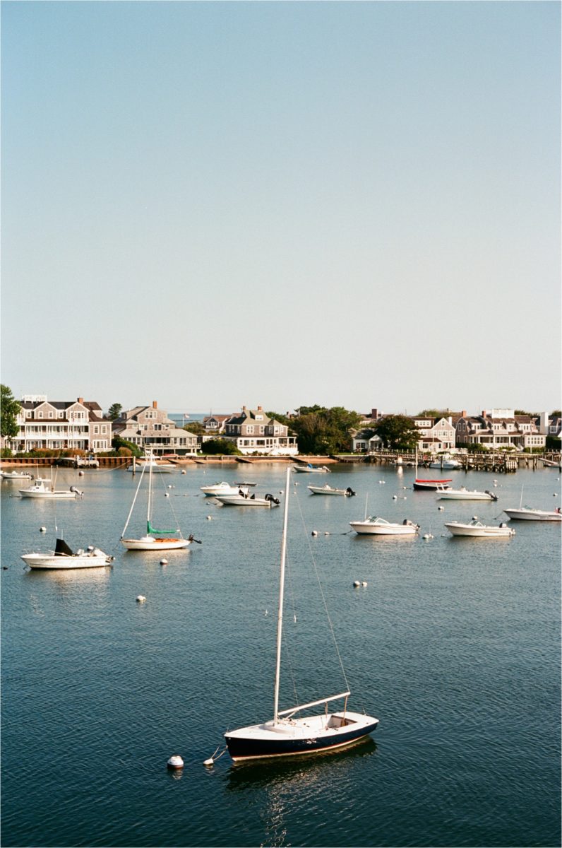 boats on the water taken in Nantucket