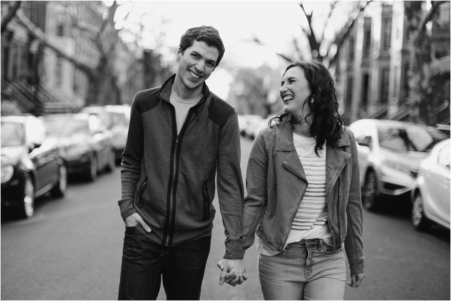 park slope engagement session