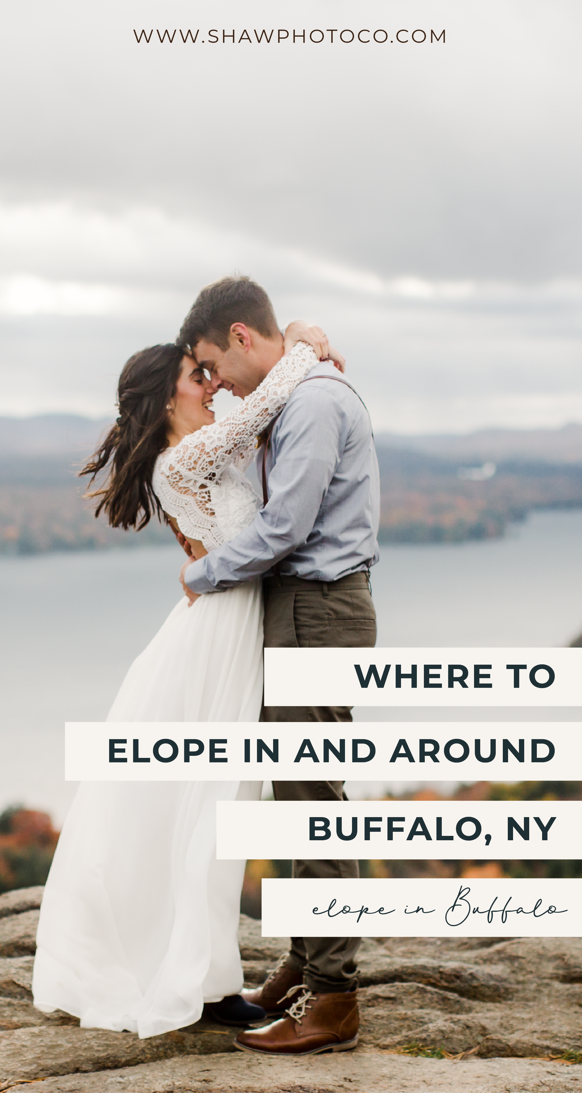 Where to Elope Near Buffalo New York - Shaw Photo Co. New York Elopement Photographers