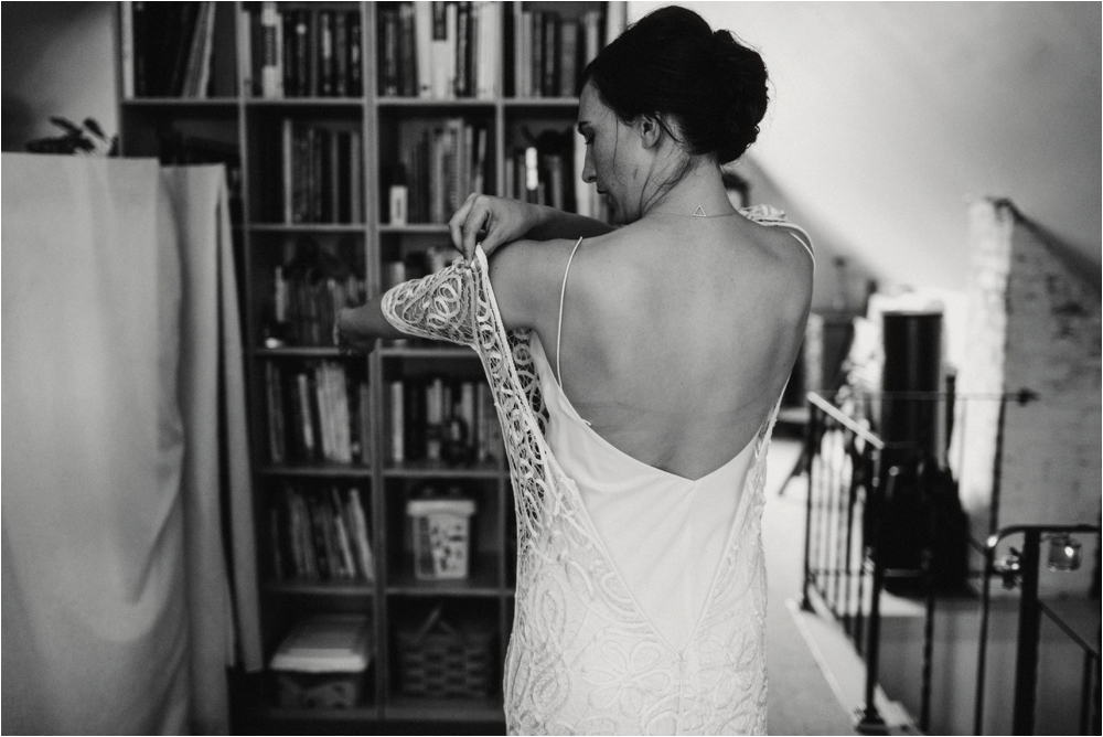 Rue De Seine bridal gown | Burchfield Penney Wedding in Buffalo, New York