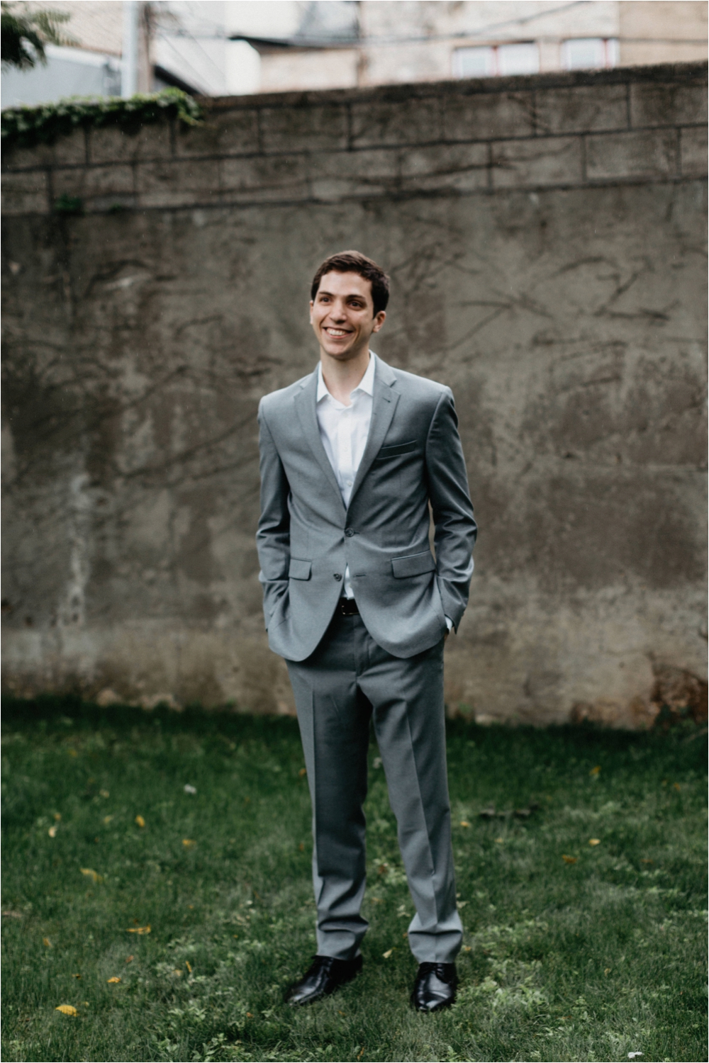 Groom portrait | Burchfield Penney Wedding in Buffalo, New York