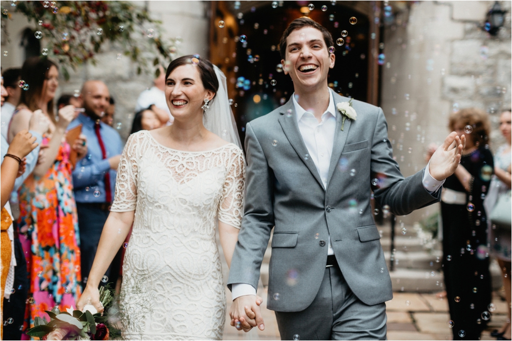 Bubble exit | Shaw Photo Co. Buffalo Wedding Photography