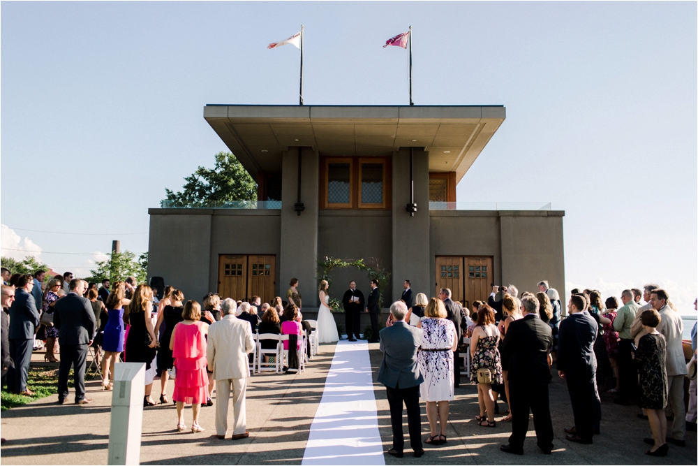 Wedding at the Frank Lloyd Wright Fontana Boathouse in Buffalo, New York. | Shaw Photo Co.