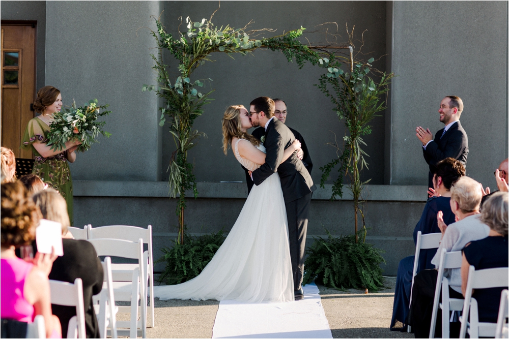 Greenery arch by Flowers By Nature | Shaw Photo Co.