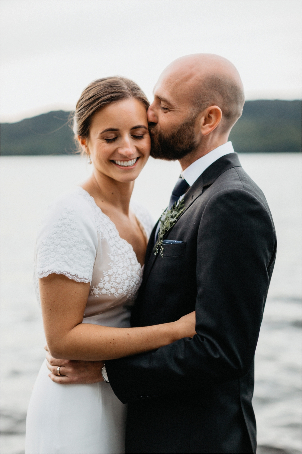 Ally & Ryan Adirondack Wedding on Ally & Ryan Adirondack Wedding at The Covewood Lodge Eagle Bay at Big Moose Lake | Rime Arodaky gown | Shaw Photo Co.
