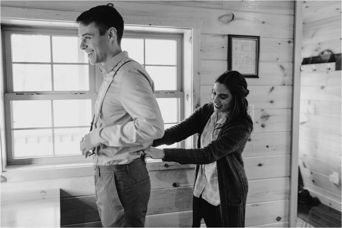 Elopement on Rocky Mountain near Inlet, Adirondacks | Shaw Photo Co.