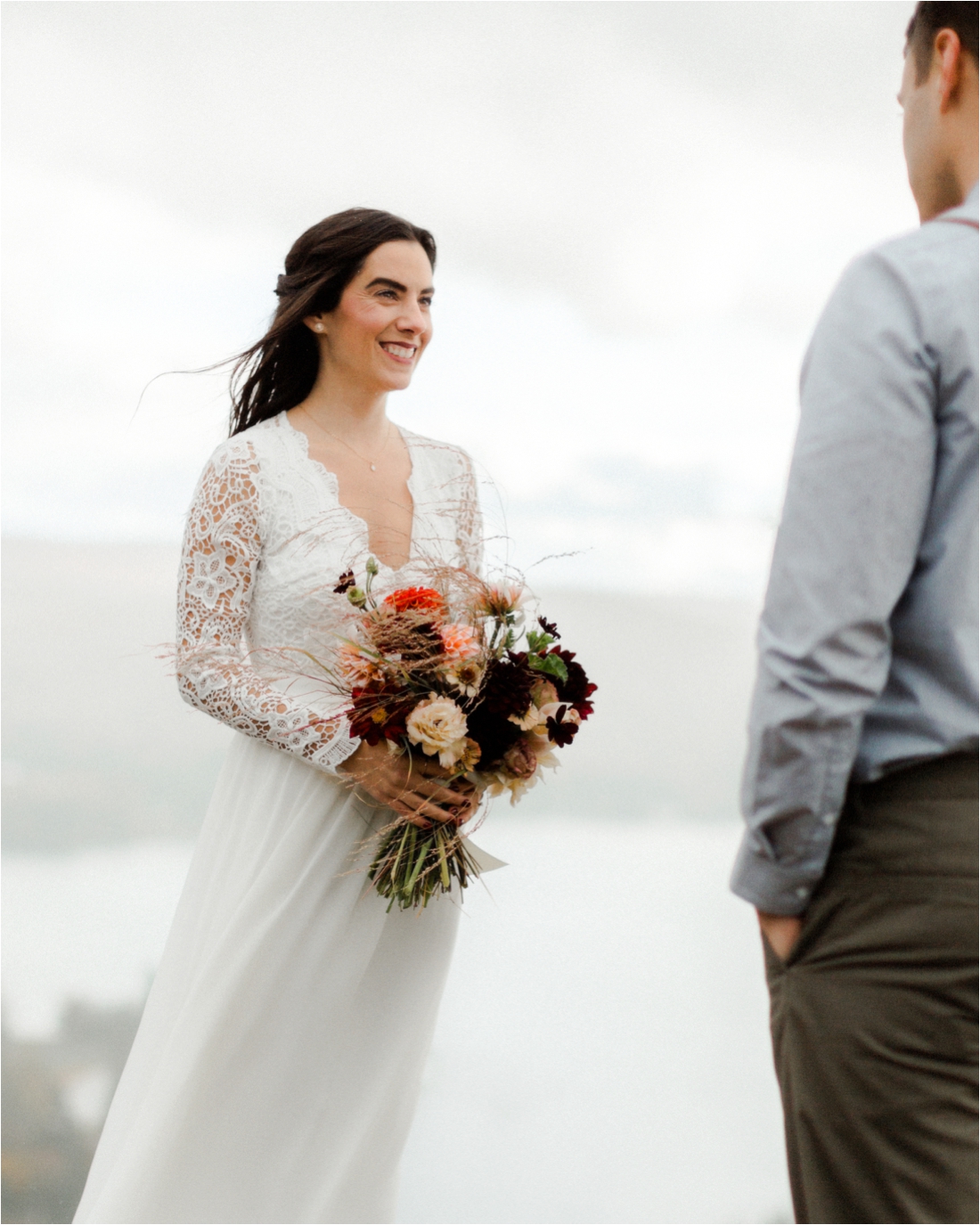 Elopement on Rocky Mountain near Inlet, Adirondacks | Shaw Photo Co. | Adirondack Wedding Photographer