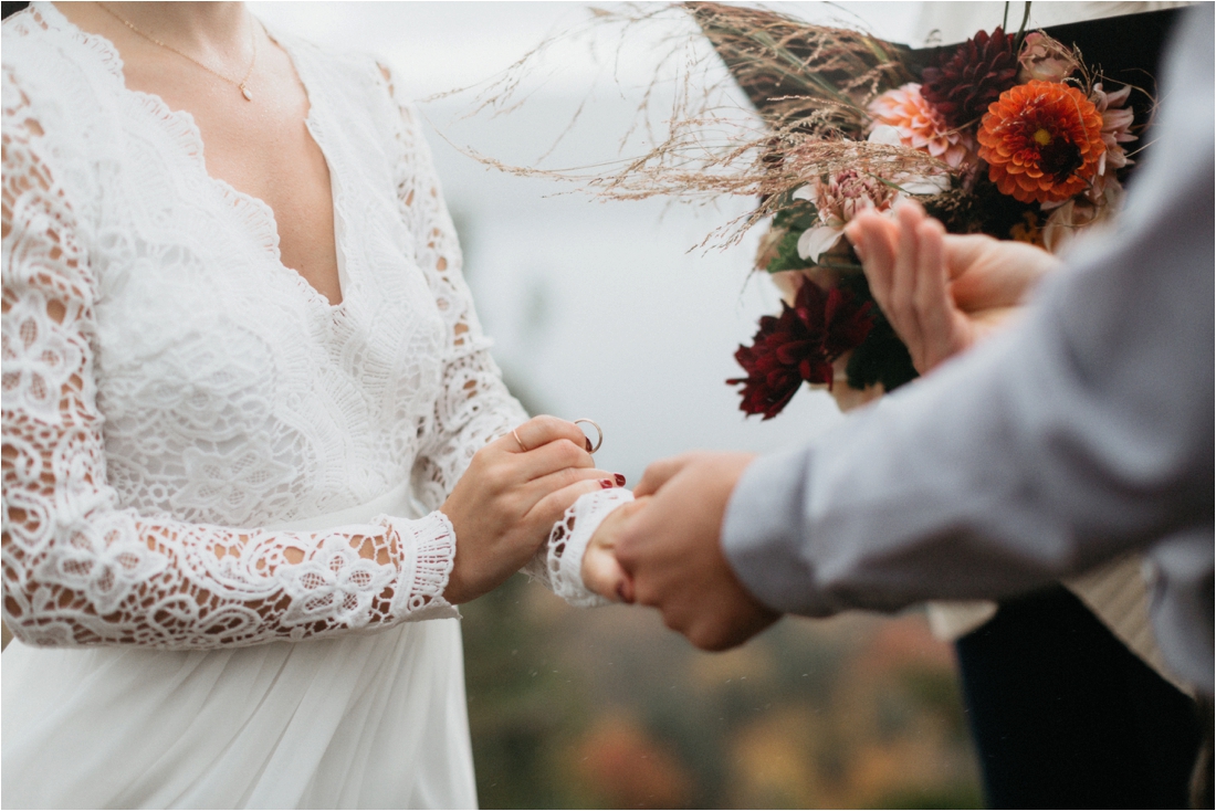 Elopement on Rocky Mountain near Inlet, Adirondacks | Shaw Photo Co. | Adirondack Wedding Photographer