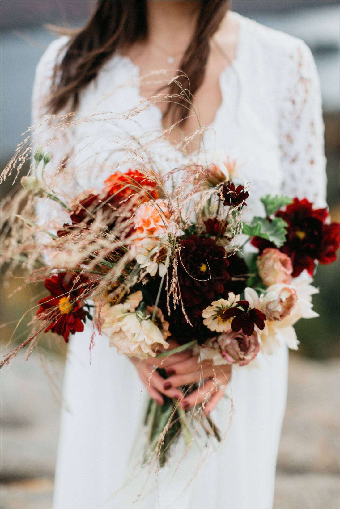 Elopement on Rocky Mountain near Inlet, Adirondacks | Shaw Photo Co. | Bouquet by Ferncroft