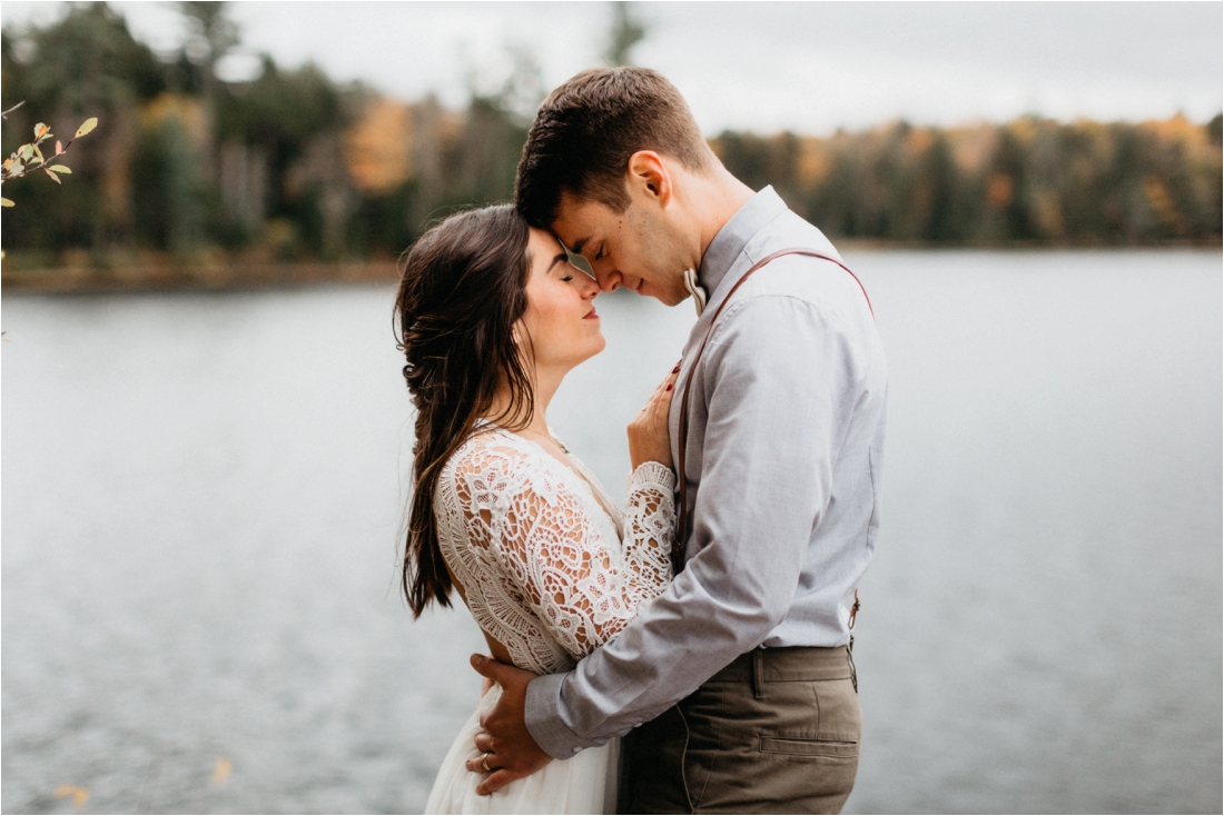 Elopement on Rocky Mountain near Inlet, Adirondacks | Shaw Photo Co.