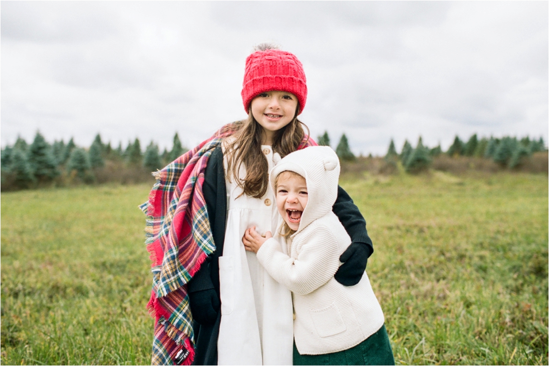 Film Family Photos Session at a Christmas Tree Farm in Buffalo, New York | Shaw Photo Co.