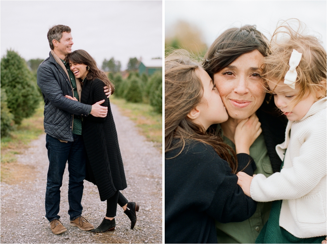 Film Family Photos Session at a Christmas Tree Farm in Buffalo, New York | Shaw Photo Co.