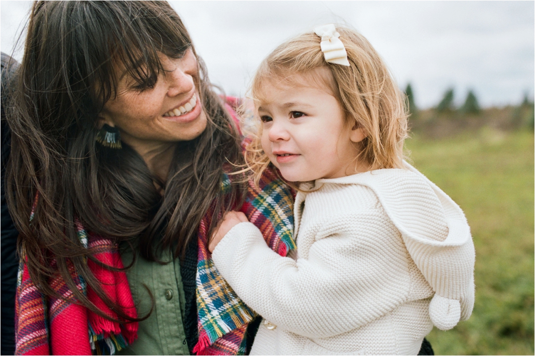 Film Family Photos Session at a Christmas Tree Farm in Buffalo, New York | Shaw Photo Co.