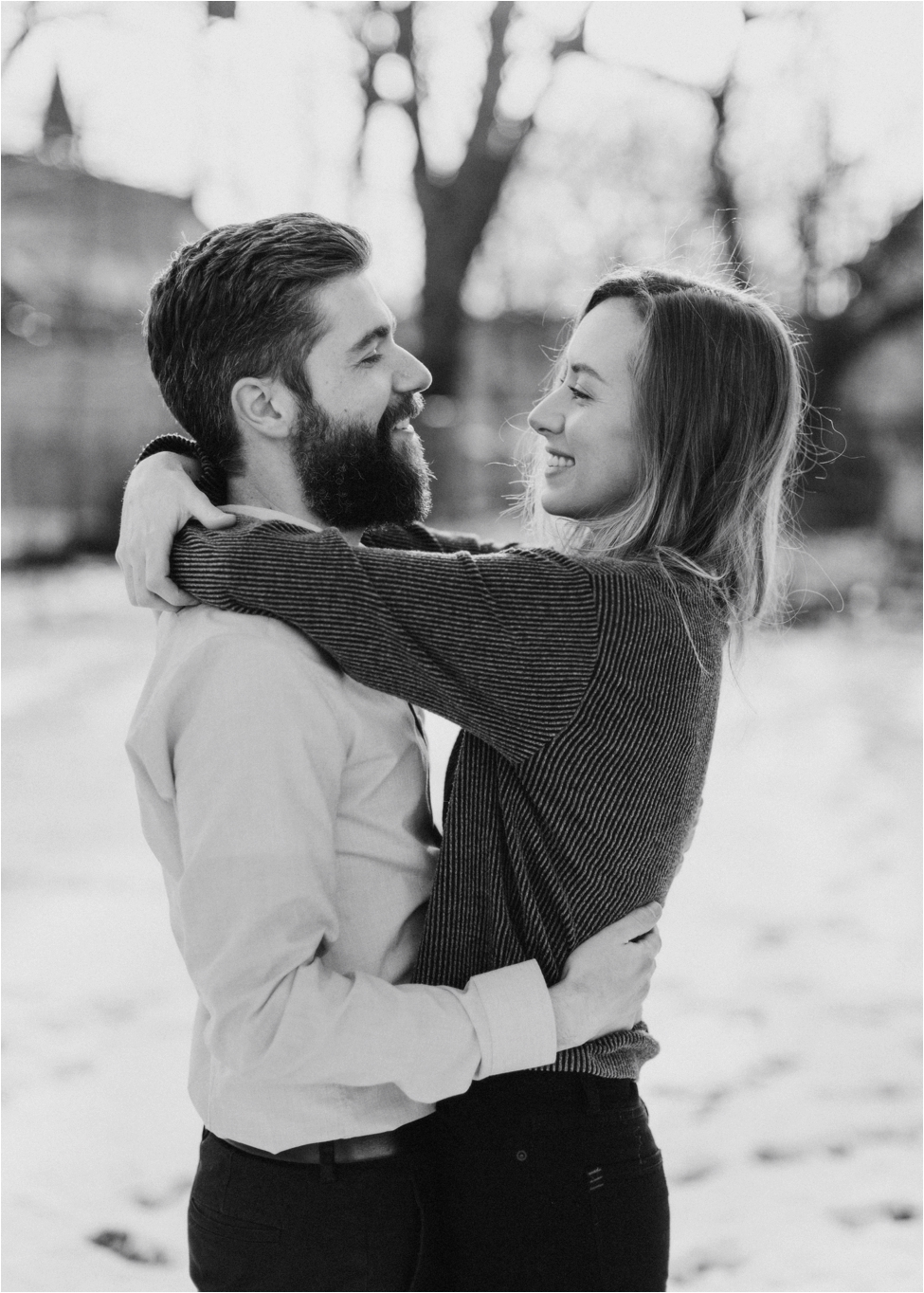 Simone and Josh | Winter Engagement Session Buffalo New York | Shaw Photography Co. 