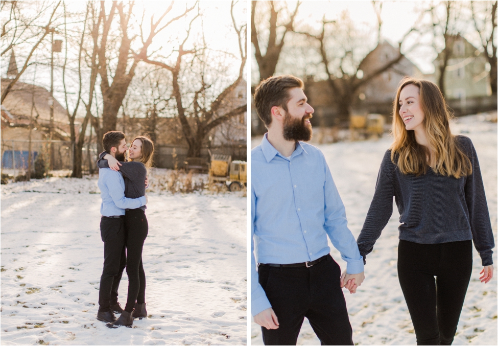 Simone and Josh | Winter Engagement Session Buffalo New York | Shaw Photography Co. 