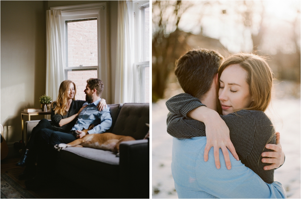 Simone and Josh | Winter Engagement Session Buffalo New York | Shaw Photography Co. 