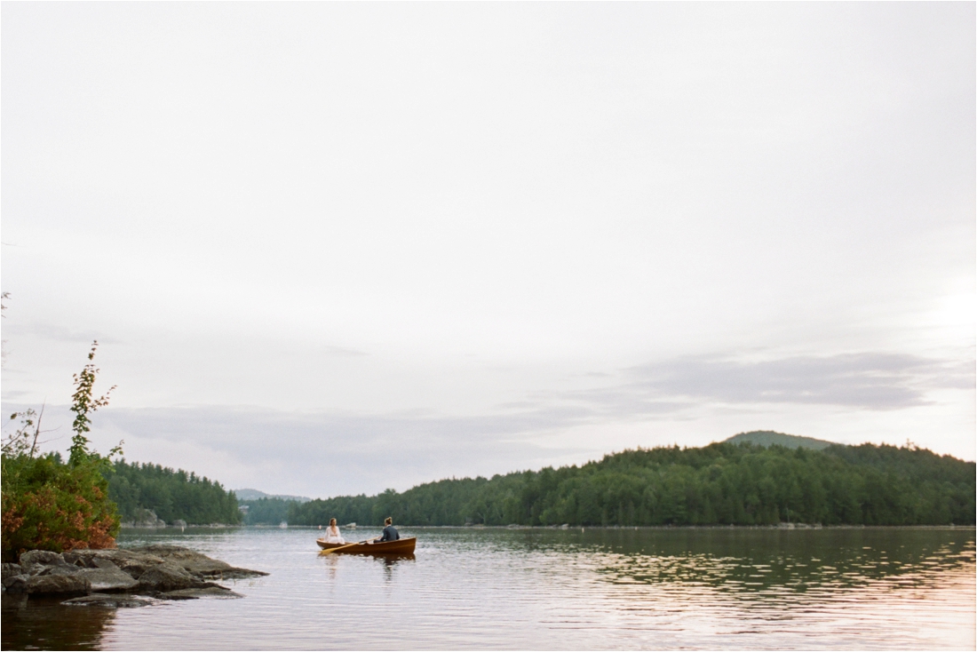 Intimate Lake Placid Lodge Elopement by Shaw Photo Co.