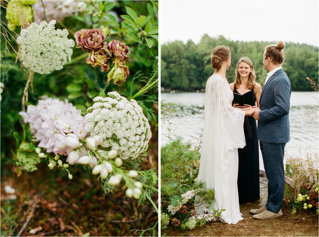 Intimate Lake Placid Lodge Elopement by Shaw Photo Co.