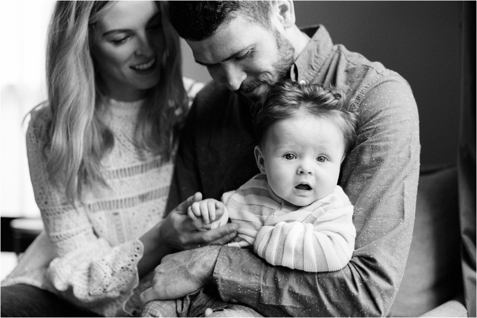 Black and White Mini Family Session on Film | Corning, New York Family film Photographer