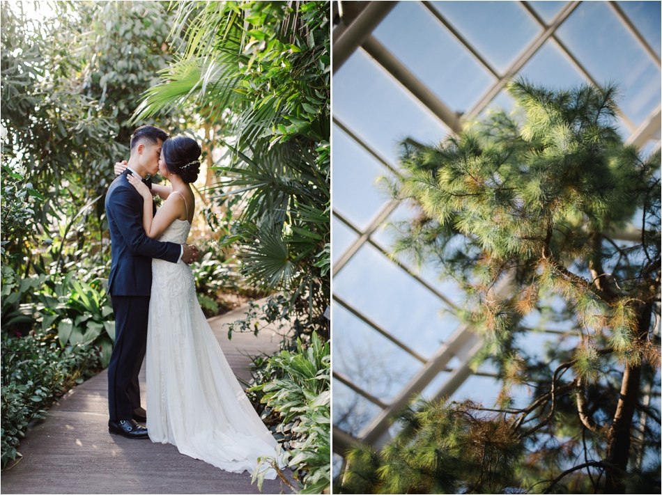 Wedding Ceremony at Brooklyn Botanic Gardens by Shaw Photo Co.