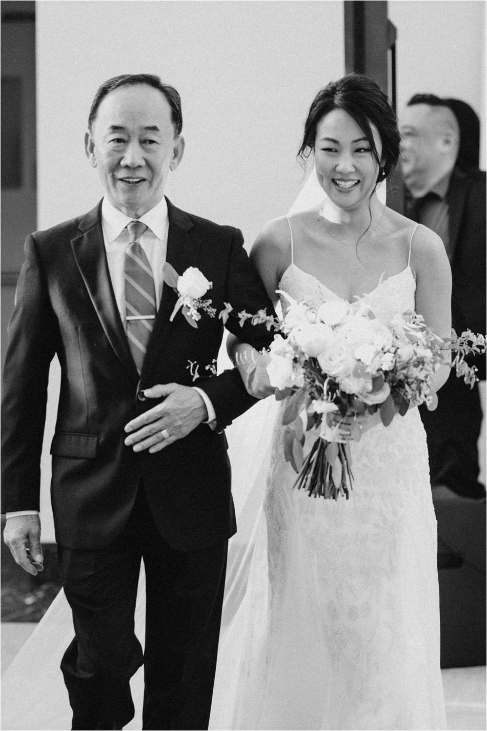 Wedding Ceremony at Brooklyn Botanic Gardens by Shaw Photo Co.