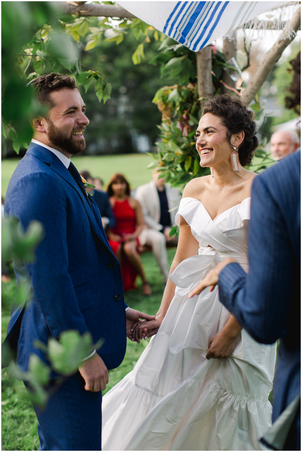 Floral Chuppah by Fern Croft studio in Buffalo