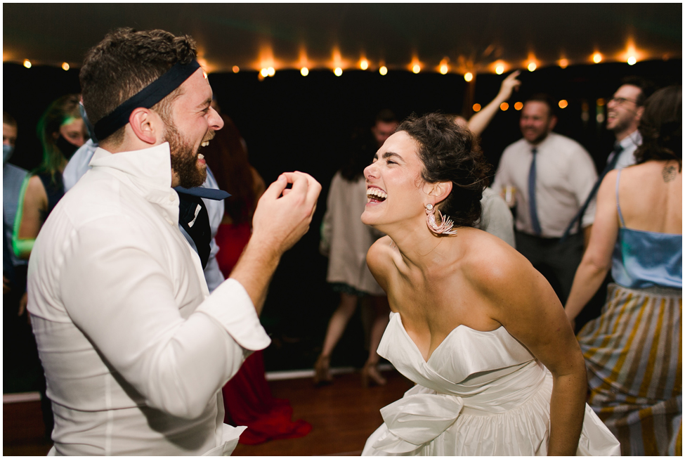 Wedding reception at Knox Farms in East Aurora, New York